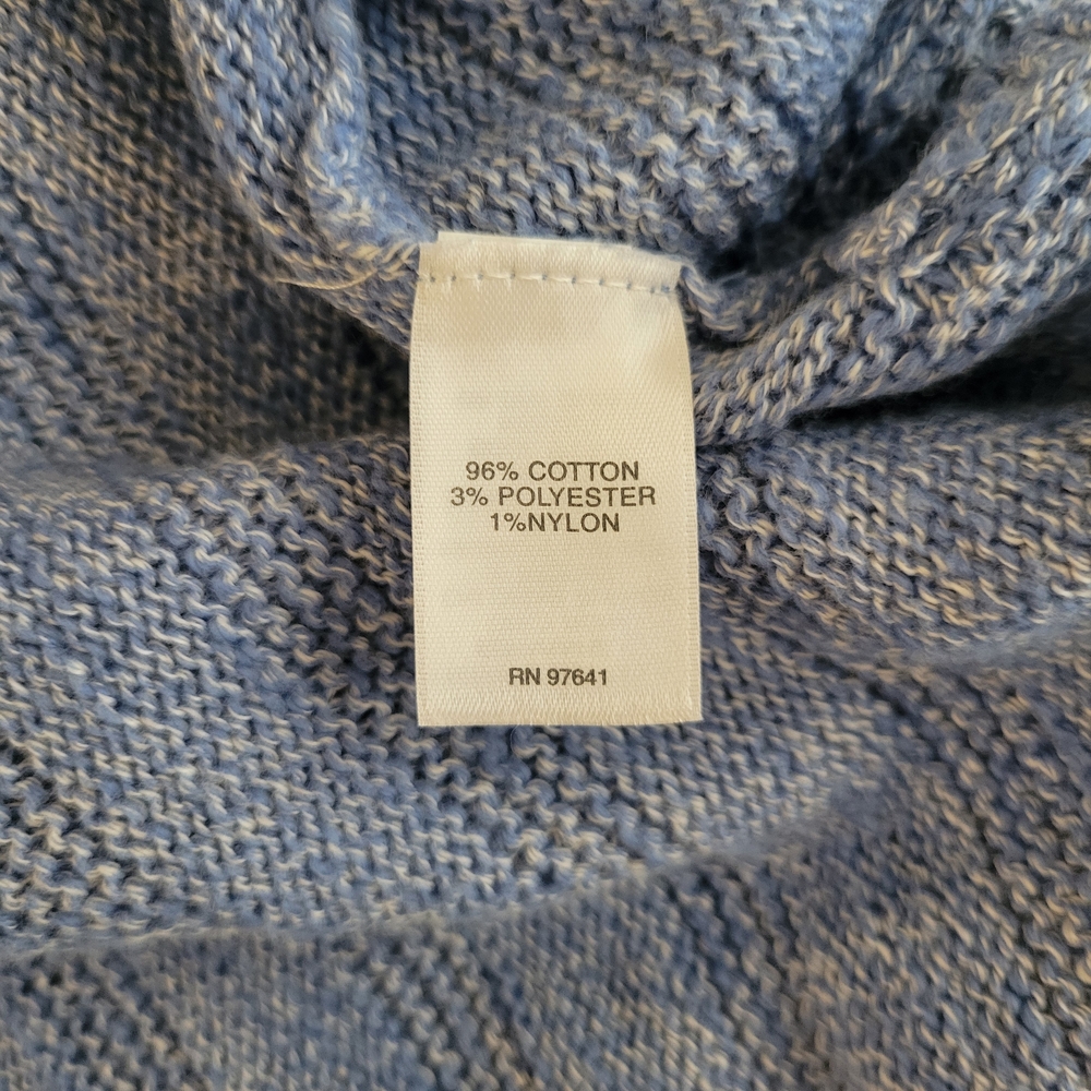 J. Jill Light Blue Women's Textured Sweater - Picture 5 of 10
